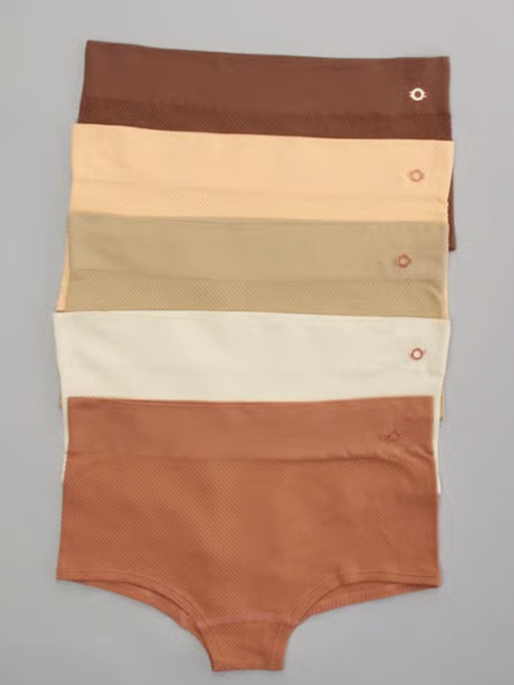 Danskin NWT L FALL COLORS comfy seamless ribbed midrise panties